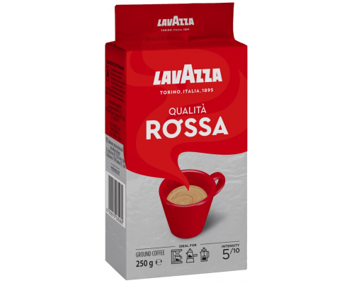 Кофе молотый LAVAZZA Qualita Rossa натуральный, 250г, Италия, 250 г