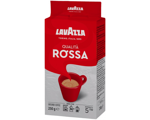 Кофе молотый LAVAZZA Qualita Rossa натуральный, 250г, Италия, 250 г