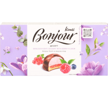 Десерт BONJOUR Konti со вкусом ягод, 232г, Россия, 232 г