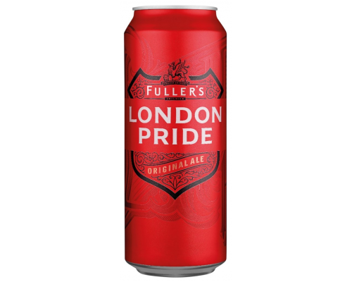 Пиво темное FULLERS London pride фильтрованное пастеризованное, 4,7%, ж/б, 0.5л, Великобритания, 0.5 L