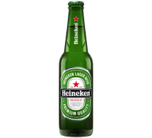 Пиво светлое HEINEKEN, 4,8%, 0.33л, Россия, 0.33 L