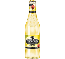 Сидр STRONGBOW Gold Apple сладкий, 4,5%, 0.4л, Россия, 0.4 L