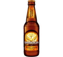 Напиток пивной GRIMBERGEN Double ambree пастеризованный, 6,5%, 0.33л, Польша, 0.33 L