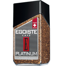 Кофе растворимый EGOISTE Platinum сублимированный, ст/б, 100г, Швейцария, 100 г