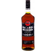 Ром BACARDI Carta Negra выдержанный, 40%, 0.7л, Италия, 0.7 L