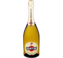 Вино игристое MARTINI Prosecco белое сухое, 0.75л, Италия, 0.75 L