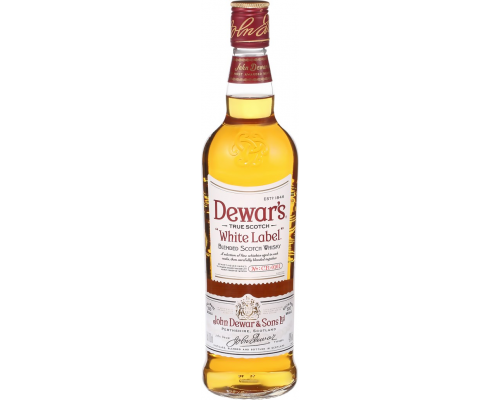 Виски DEWAR'S White Label 40%, 0.7л, Великобритания, 0.7 L