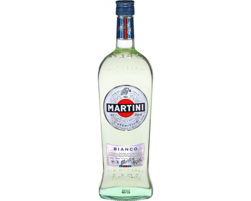 Напиток ароматизированный MARTINI Bianco белый сладкий, 1л, Италия, 1 L