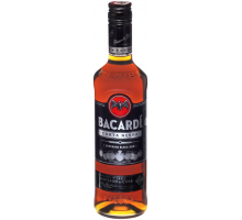 Ром BACARDI Carta Negra 40%, 0.5л, Италия, 0.5 L