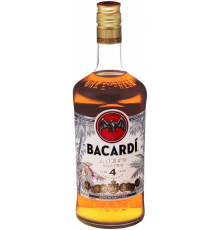 Ром BACARDI Anejo Cuatro 4 года, 40%, 0.7л, США, 0.7 L