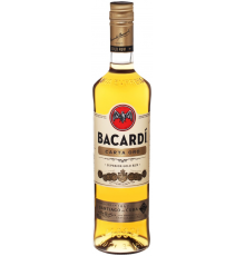 Ром BACARDI Carta Oro выдержанный, 40%, 0.7л, Италия, 0.7 L