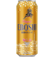 Пиво светлое EBOSHI фильтрованное пастеризованное, 4,9%, ж/б, 0.5л, Германия, 0.5 L