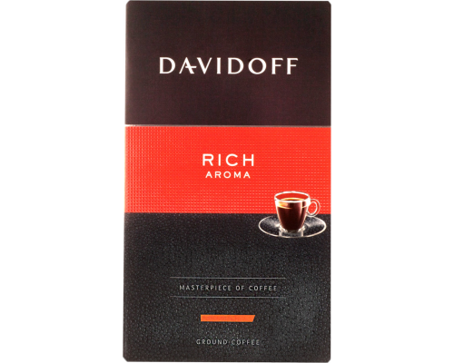 Кофе молотый DAVIDOFF Rich Aroma, 250г, Германия, 250 г