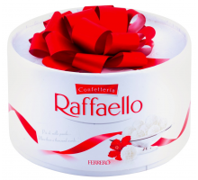 Конфеты RAFFAELLO с цельным миндальным орехом в кокосовой обсыпке, 100г, Россия, 100 г