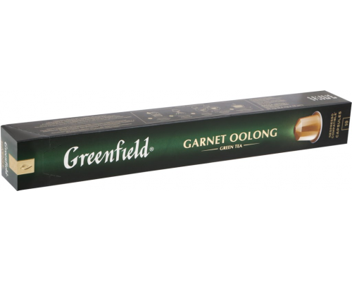 Чай зеленый в капсулах GREENFIELD Garnet Oolong, 10кап, Россия, 10 кап