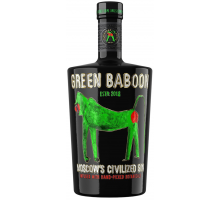 Джин GREEN BABOON 43%, 0.7л, Россия, 0.7 L