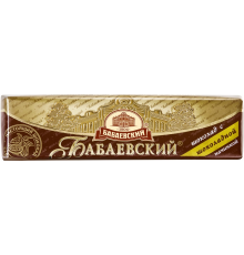 Шоколад темный БАБАЕВСКИЙ с шоколадной начинкой, 50г, Россия, 50 г