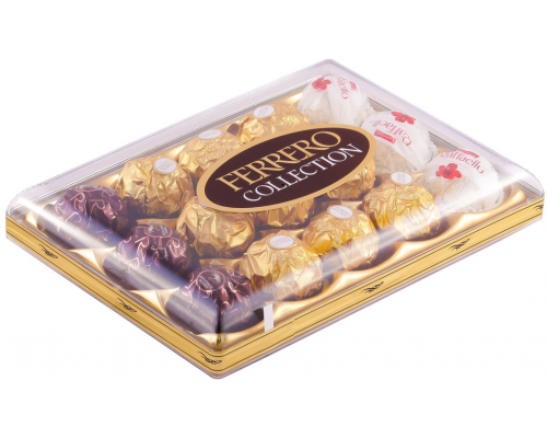 Набор конфет FERRERO ROCHER Collection Ассорти, 172,2г, Германия, 172,2 г