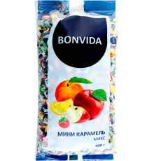 Карамель BONVIDA леденцовая Мини микс, 900г, Россия, 900 г