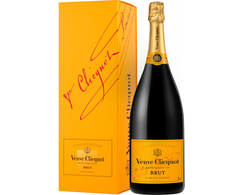 Шампанское VEUVE CLICQUOT PONSARDIN белое брют, 1.5л, Франция, 1.5 L