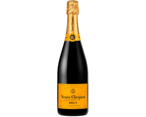 Вино игристое VEUVE CLICQUOT Понсардин выдержанное белое брют, п/у, 0.75л, Франция, 0.75 L