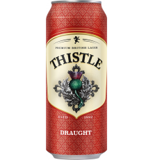 Пиво светлое THISTLE Lager фильтрованное пастеризованное, 4,3%, 0.5л, Нидерланды, 0.5 L