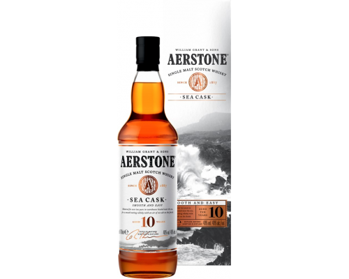 Виски AERSTONE Sea Cask Шотландский, односолодовый 10 лет 40%, п/у, 0.7л, Великобритания, 0.7 L