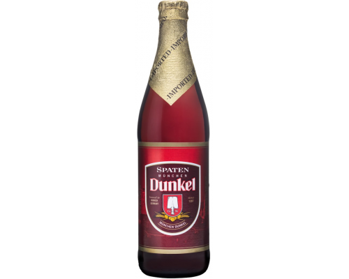 Пиво темное SPATEN Munchen Dunkel пастеризованное, 5,1%, 0.5л, Германия, 0.5 L