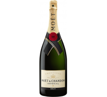 Вино игристое MOET & CHANDON Империаль выдержанное белое брют, 1.5л, Франция, 1.5 L