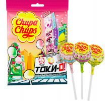 Карамель CHUPA CHUPS Токи-о!, 8х12г, Россия, 96 г