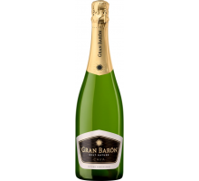 Вино игристое GRAN BARON Кава Brut Nature DO белое экстра брют, 0.75л, Испания, 0.75 L