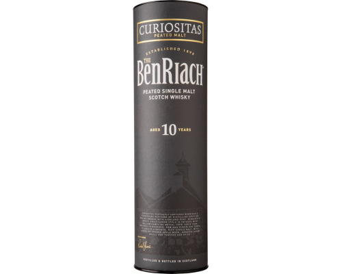 Виски BENRIACH Смоки Тэн Шотландский, односолодовый, торфяной 10 лет
46%, п/у, 0.7л, Великобритания, 0.7 L