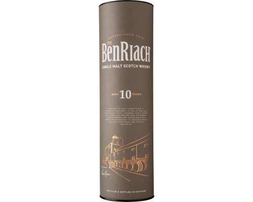 Виски BENRIACH Ориджинал Тэн Шотландский односолодовый 10 лет 43%, п/у,
0.7л, Великобритания, 0.7 L