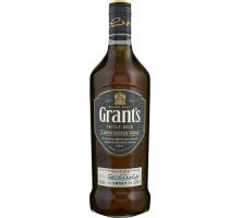 Виски GRANT'S Triple wood Smoky купажированный, 40%, 0.7л, Великобритания, 0.7 L