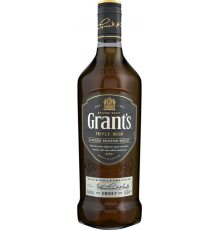 Виски GRANT'S Triple wood Smoky купажированный, 40%, 0.7л, Великобритания, 0.7 L