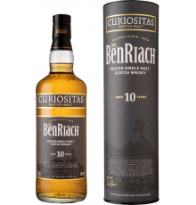 Виски BENRIACH Смоки Тэн Шотландский, односолодовый, торфяной 10 лет
46%, п/у, 0.7л, Великобритания, 0.7 L