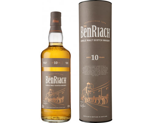 Виски BENRIACH Ориджинал Тэн Шотландский односолодовый 10 лет 43%, п/у,
0.7л, Великобритания, 0.7 L