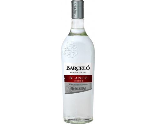 Ром BARCELO Blanco выдержанный 40%, 1л, Доминик. респ., 1 L