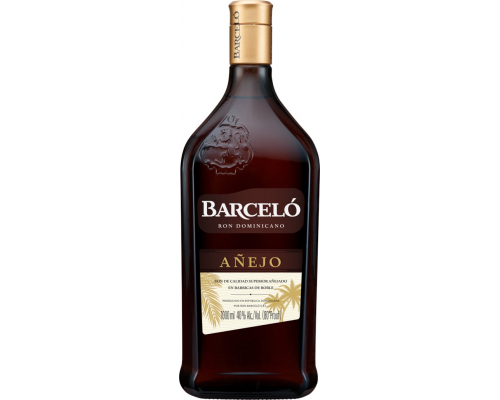 Ром BARCELO Anejo выдержанный 37,5–40%, 1л, Доминик. респ., 1 L