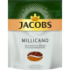 Кофе растворимый с добавлением молотого JACOBS Millicano натуральный сублимированный, 200г, Россия, 200 г