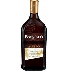 Ром BARCELO Anejo выдержанный 37,5–40%, 0.7л, Доминик. респ., 0.7 L