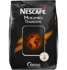 Кофе растворимый с добавлением молотого NESCAFE Mokambo Tradicion, 500г, Россия, 500 г