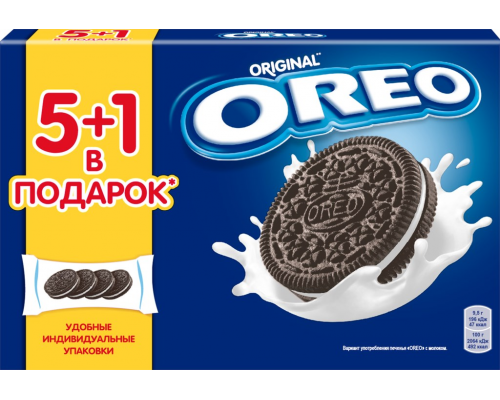 Печенье OREO Original, 228г, Россия, 228 г