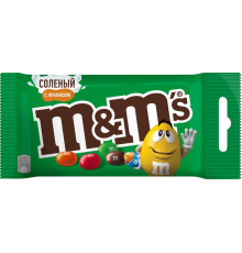 Драже M&M'S с соленым арахисом, 45г, Россия, 45 г