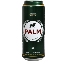 Пиво темное PALM фильтрованное пастеризованное, 5,2%, ж/б, 0.5л, Бельгия, 0.5 L