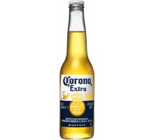 Напиток пивной CORONA Extra пастеризованный, 4,5%, 0.33л, Мексика, 0.33 L