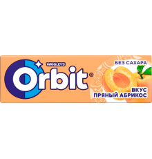 Жевательная резинка ORBIT Абрикос, 13,6г, Россия, 13,6 г