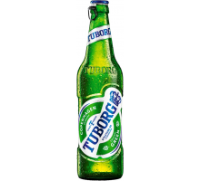 Пиво светлое TUBORG Green пастеризованное 4,6%, 0.48л, Россия, 0.48 L