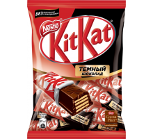 Конфеты KITKAT Dark с хрустящей вафлей, 169г, Россия, 169 г