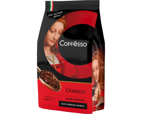 Кофе зерновой COFFESSO Classico, 1кг, Россия, 1000 г